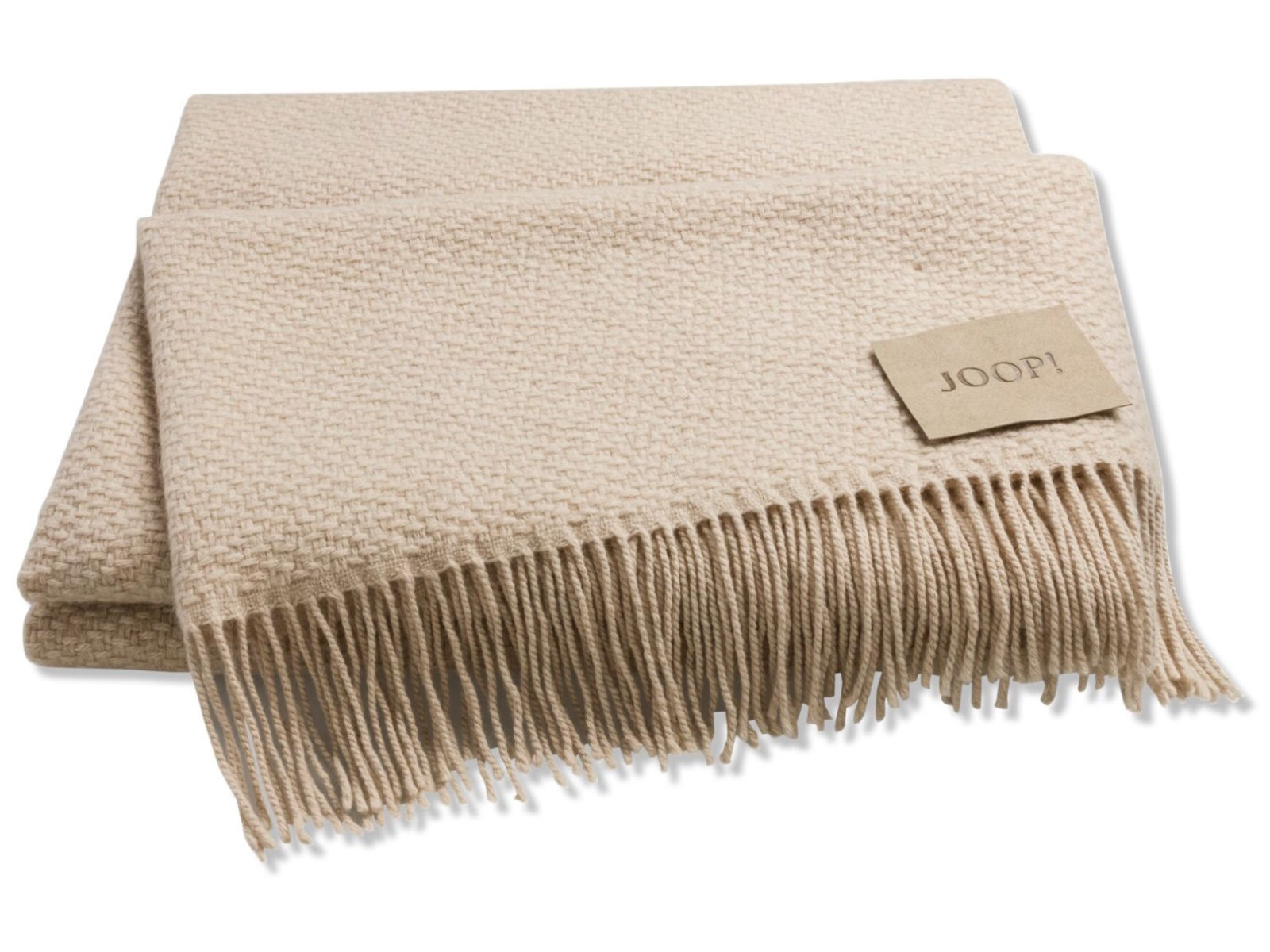 Pled Joop Wool Fine Woven Natur 130x190