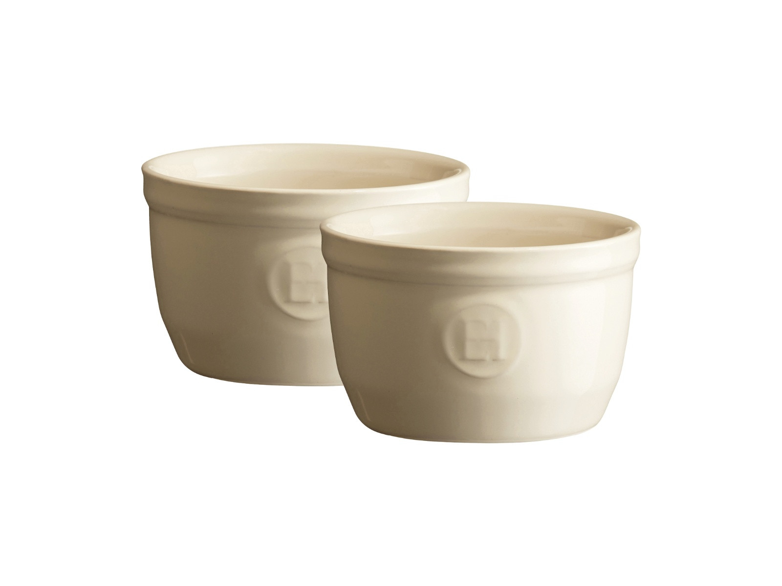 Ramekin do zapiekania Emile Henry N°9 8,8cm Cream x2