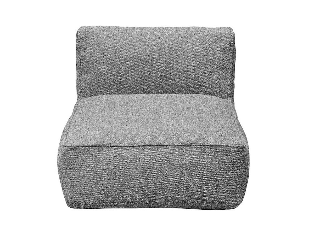 Fotel/Siedzisko pojedyncze Blomus Grow Stone Boucle z zestawem montażowym