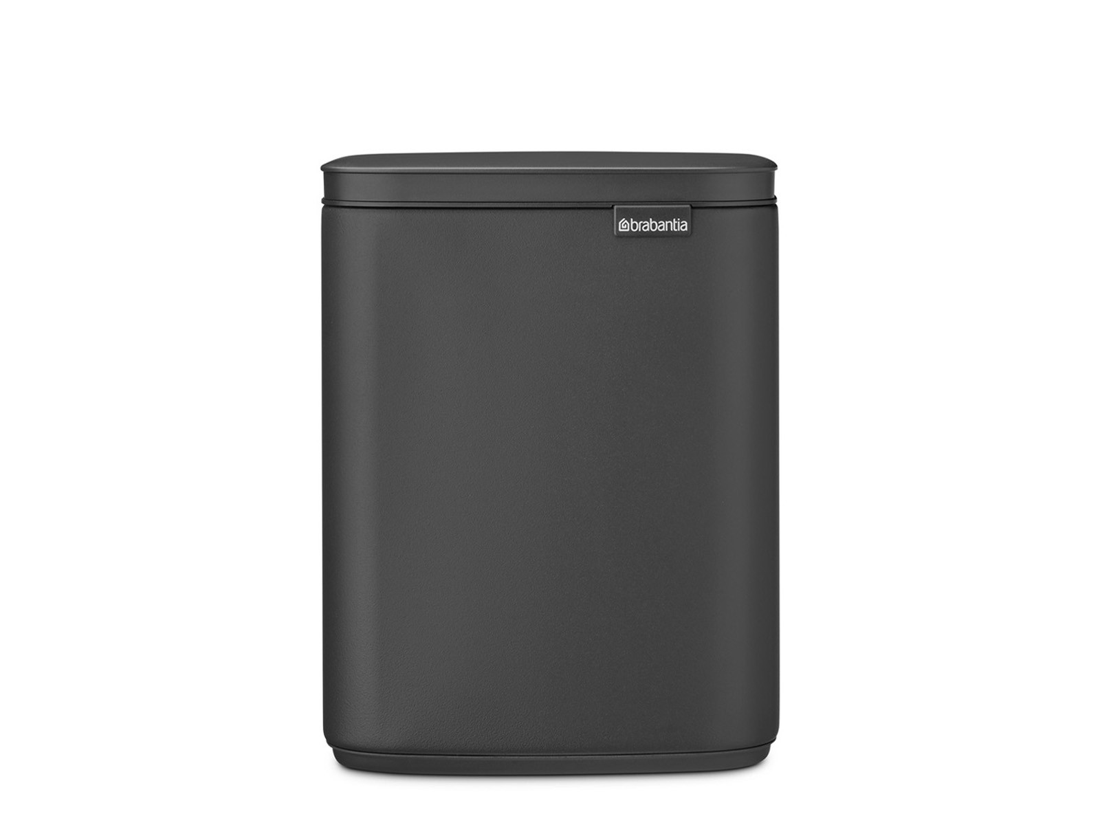 Kosz na śmieci Brabantia Bo Basic Grey Infinite Mineral 7L podłogowy/ścienny 2w1