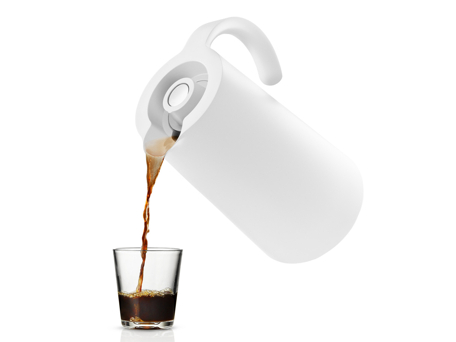 Dzbanek próżniowy termiczny Eva Solo Rise White1L