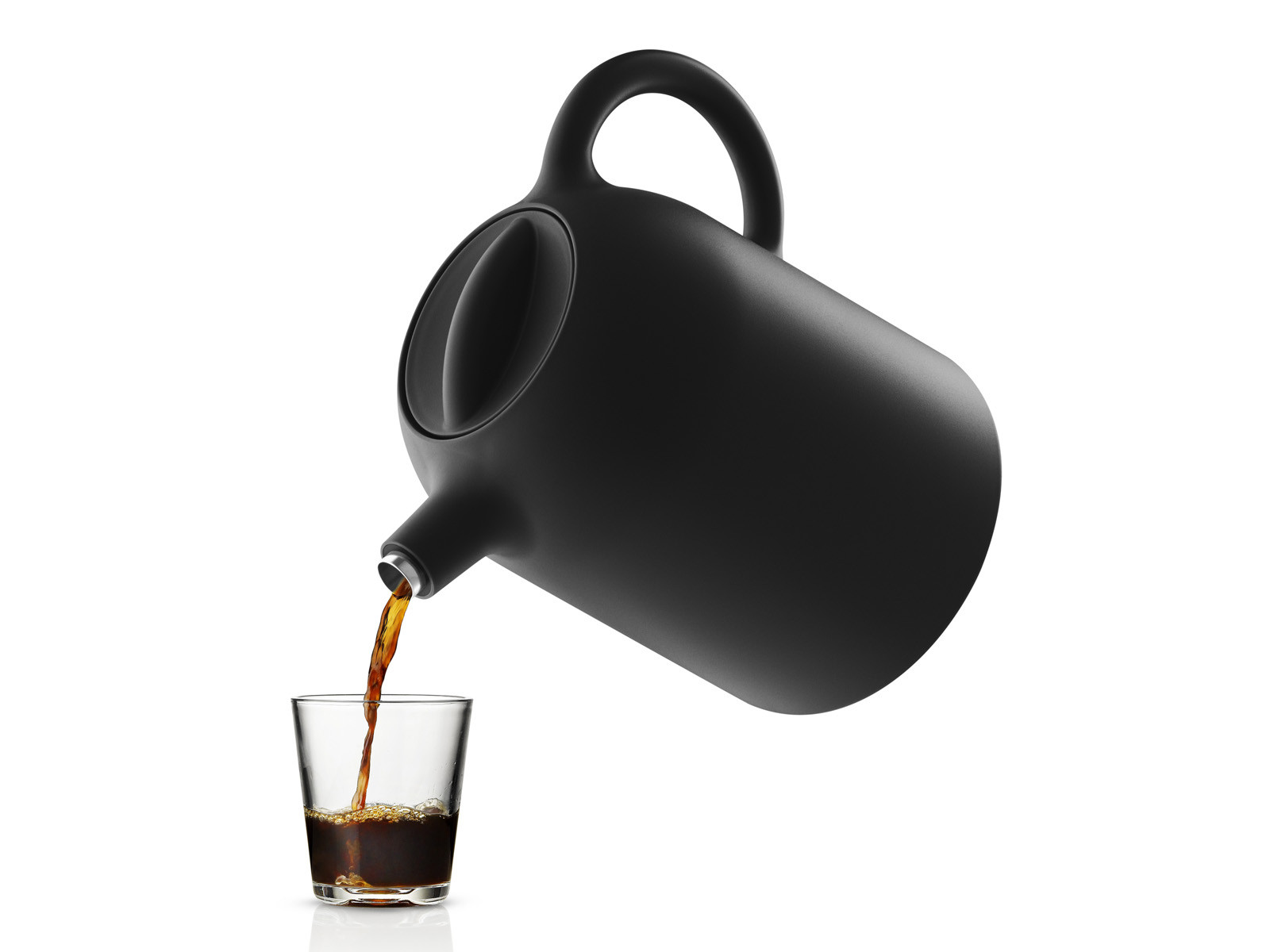 Dzbanek próżniowy termiczny Eva Solo Thimble Black 1L