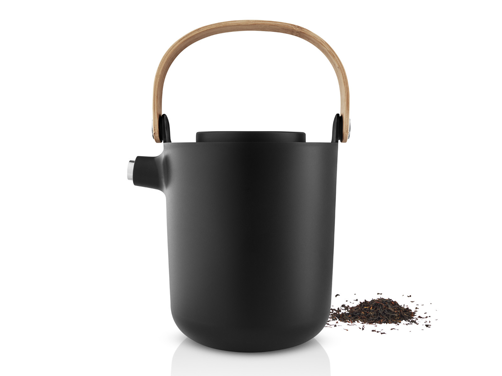 Dzbanek próżniowy z zaparzaczem do herbaty Eva Solo Nordic Kitchen Black 1L