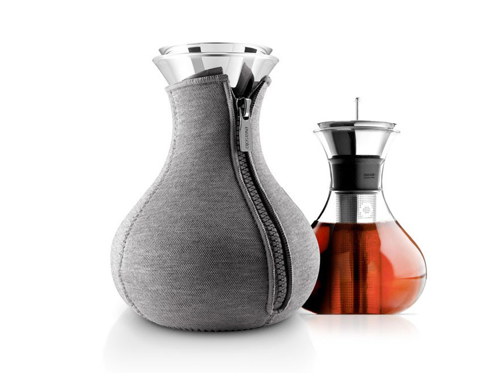 Dzbanek zaparzacz do herbaty z pokrowcem Eva Solo TeaSolo Dark Grey 1L
