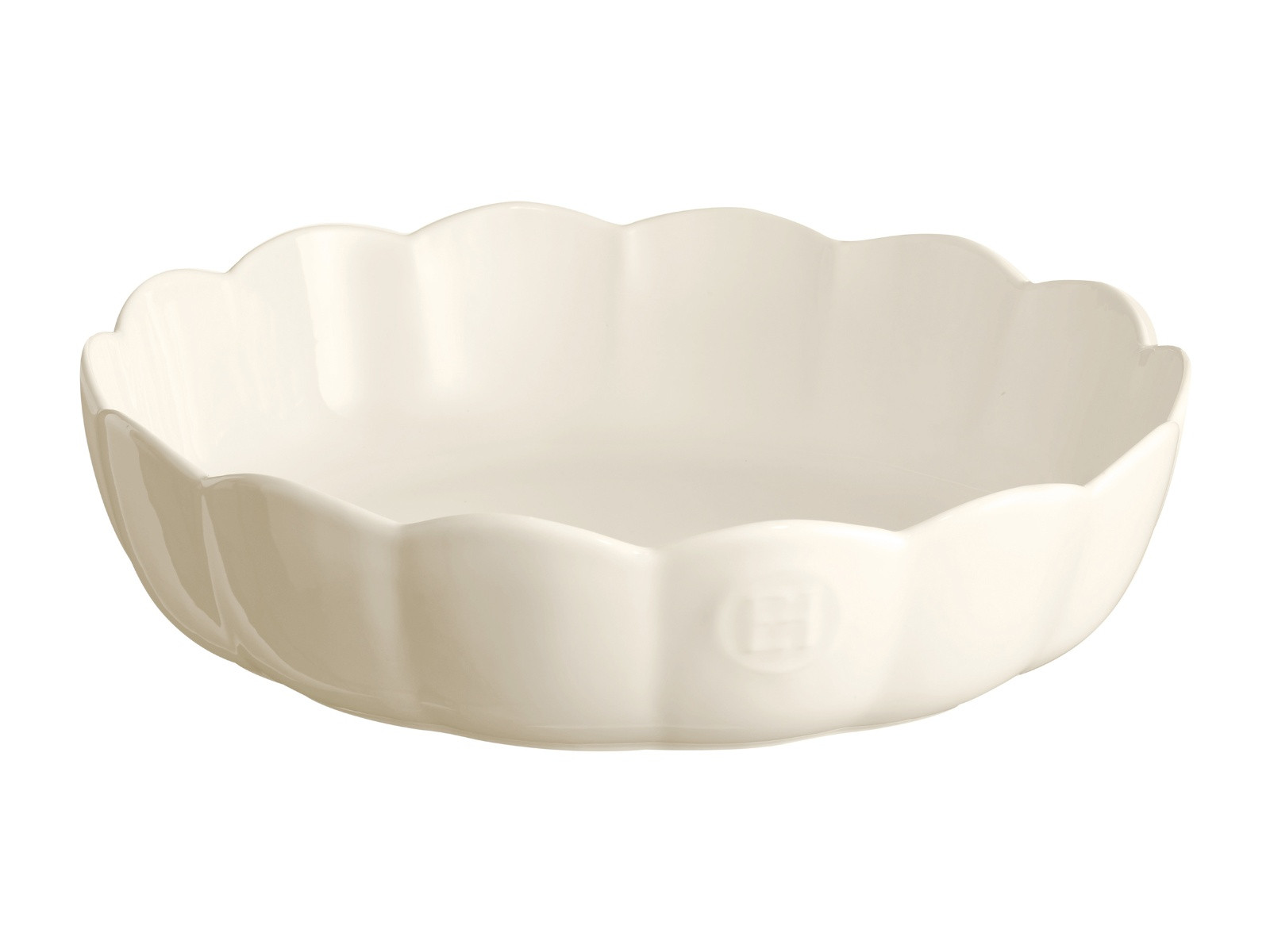 Naczynie do zapiekania Emile Henry Madeleine Round 26cm Cream