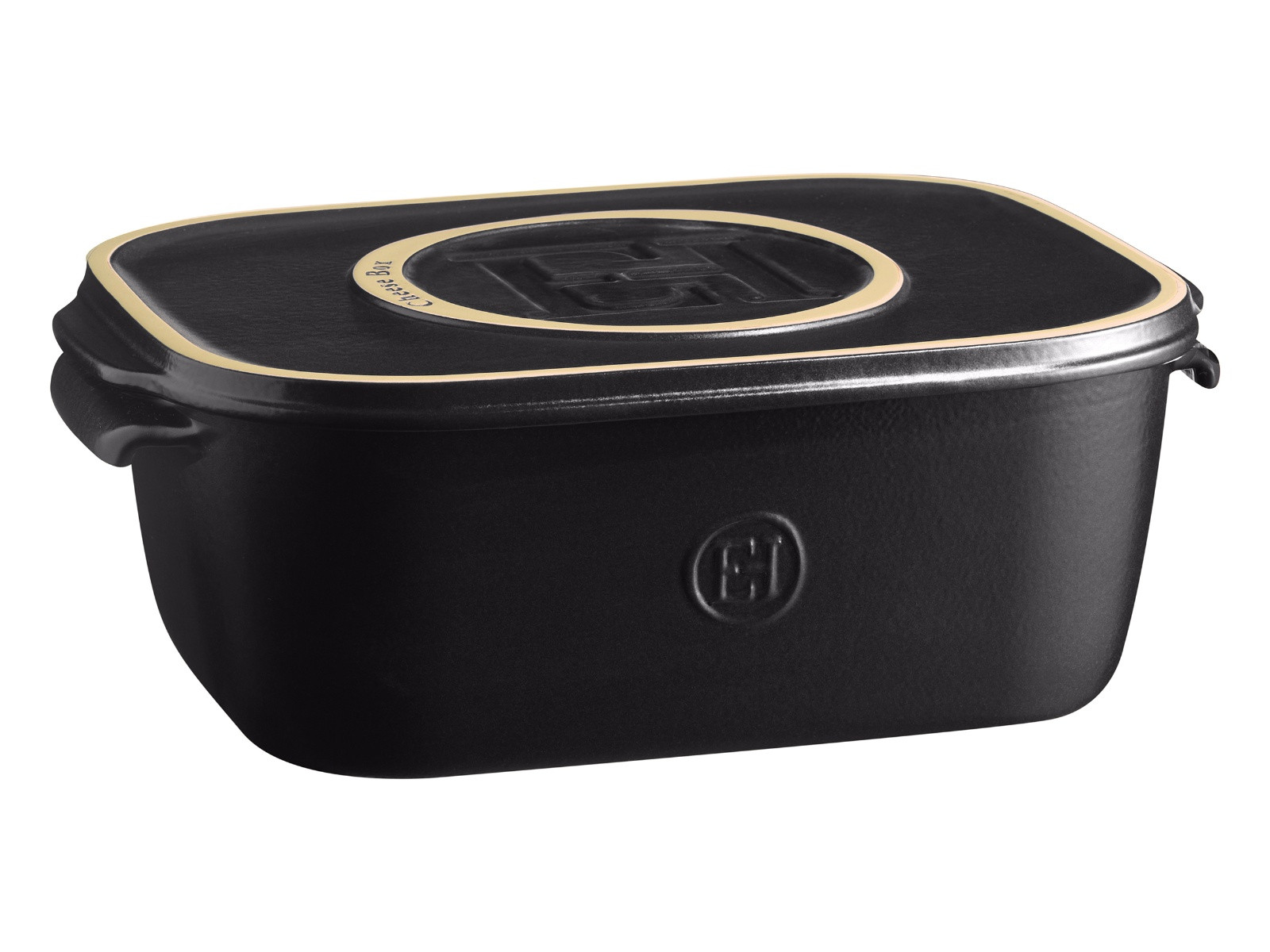 Pojemnik na ser Emile Henry Cheese Box Black