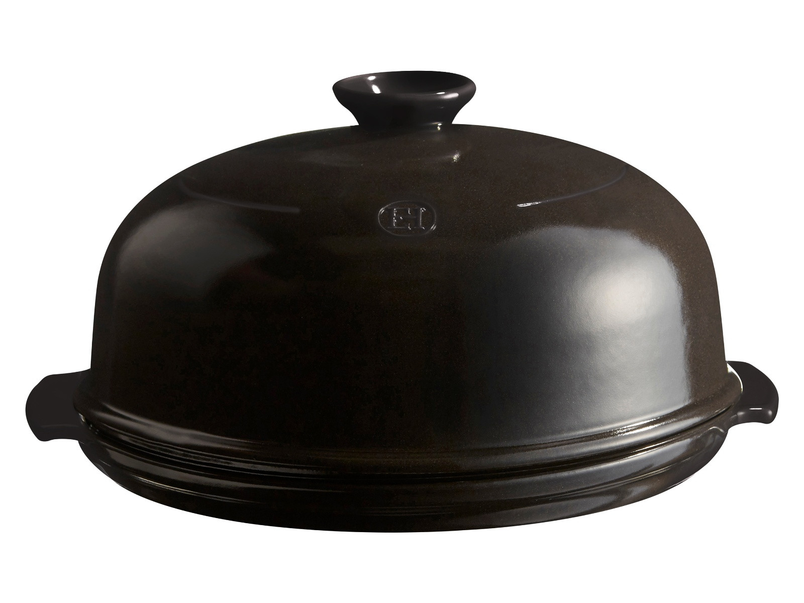 Naczynie z kloszem do wypieku chleba Emile Henry Bread Cloche Black 4,5l