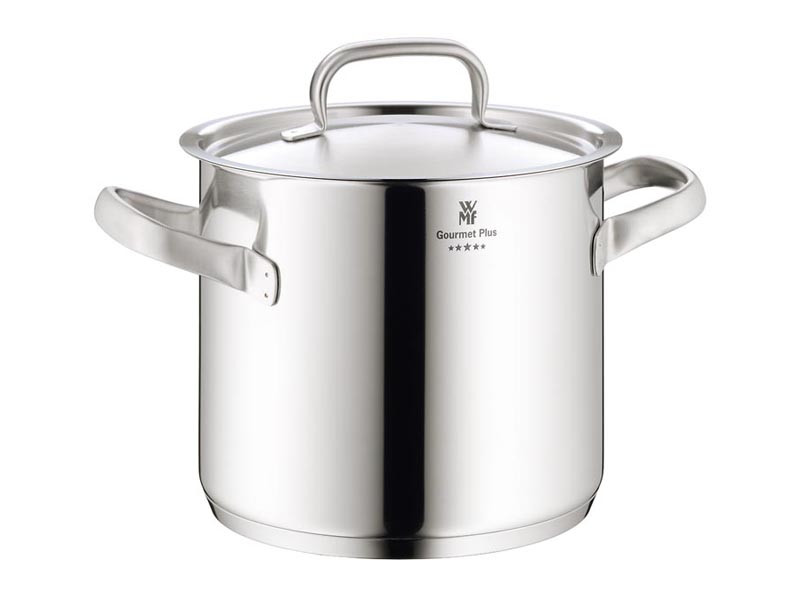 Garnek WMF Gourmet Plus Brushed 8,8 L Ø24 cm z pokrywką