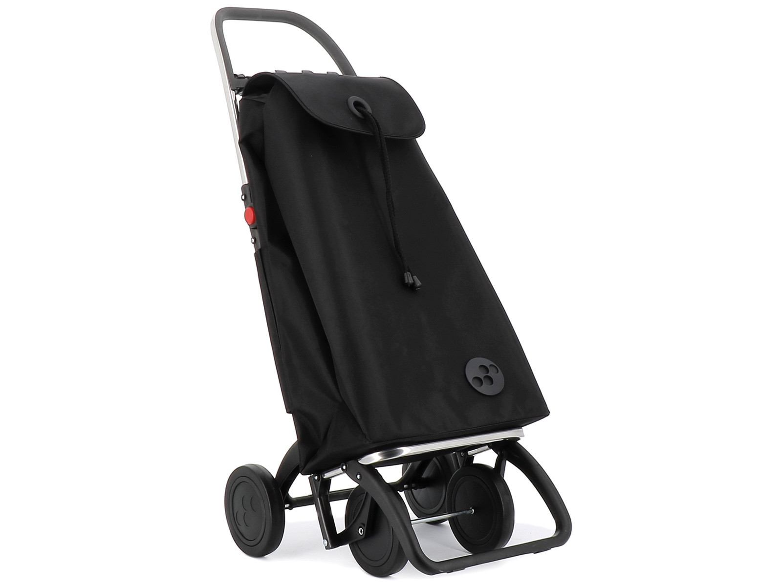 Wózek na zakupy Rolser I-Max 4L MF Black / dwukierunkowy składany