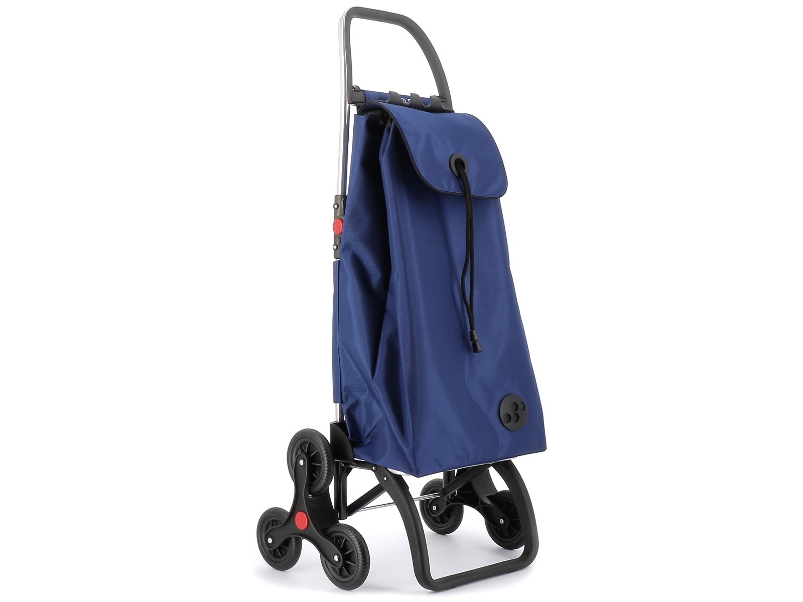 Wózek na zakupy Rolser I-Max 6L MF Blue / schodowy składany