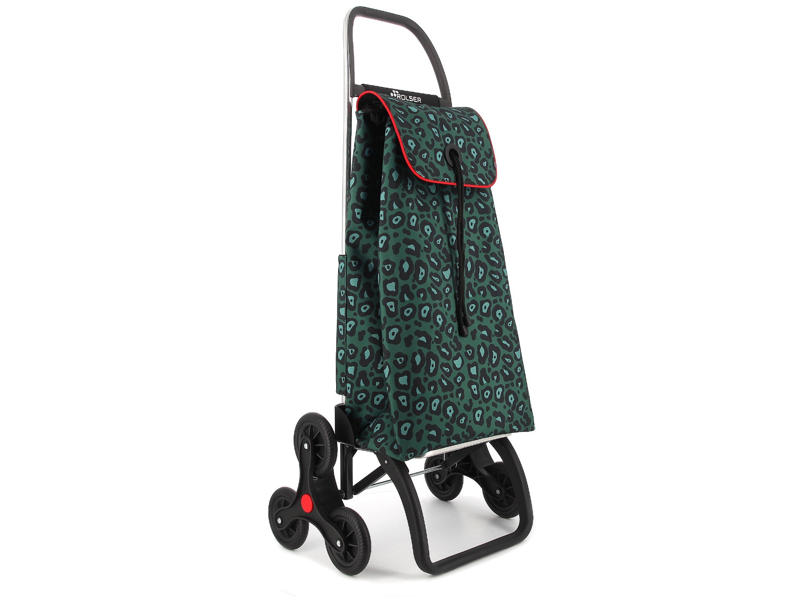 Wózek na zakupy Rolser I-Max 6 Wild Green / schodowy