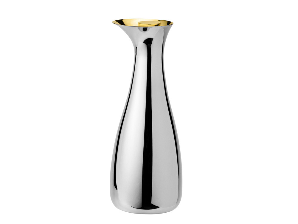 Karafka do wody Stelton Foster 1L Silver Gold
