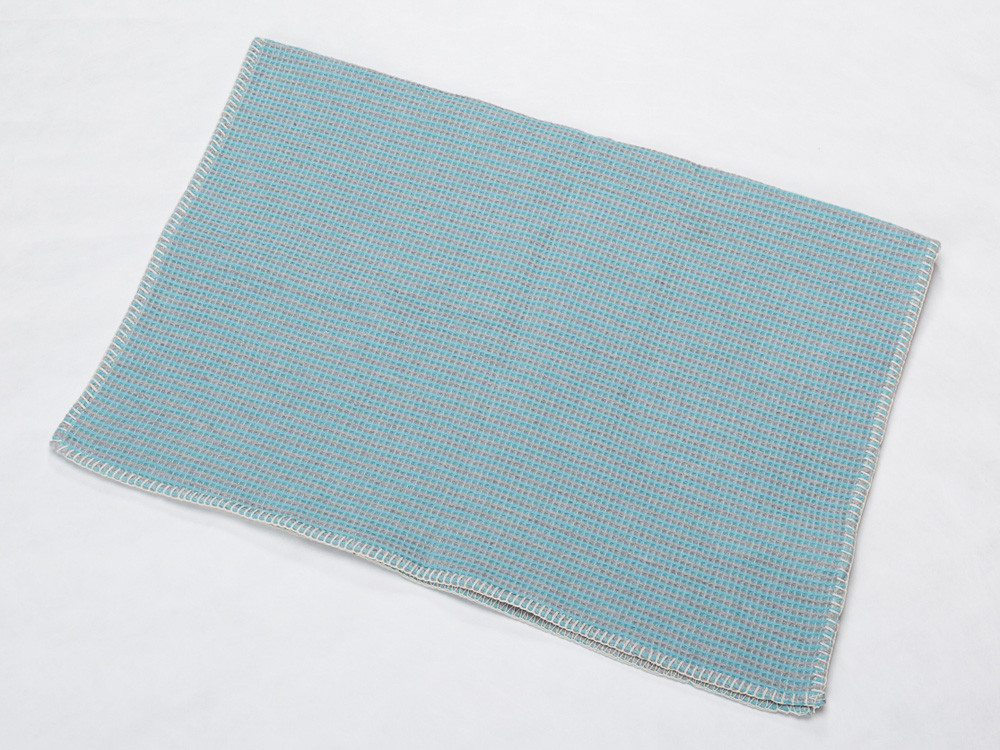 Kocyk DF Lido Mosaic Turquoise 65x90