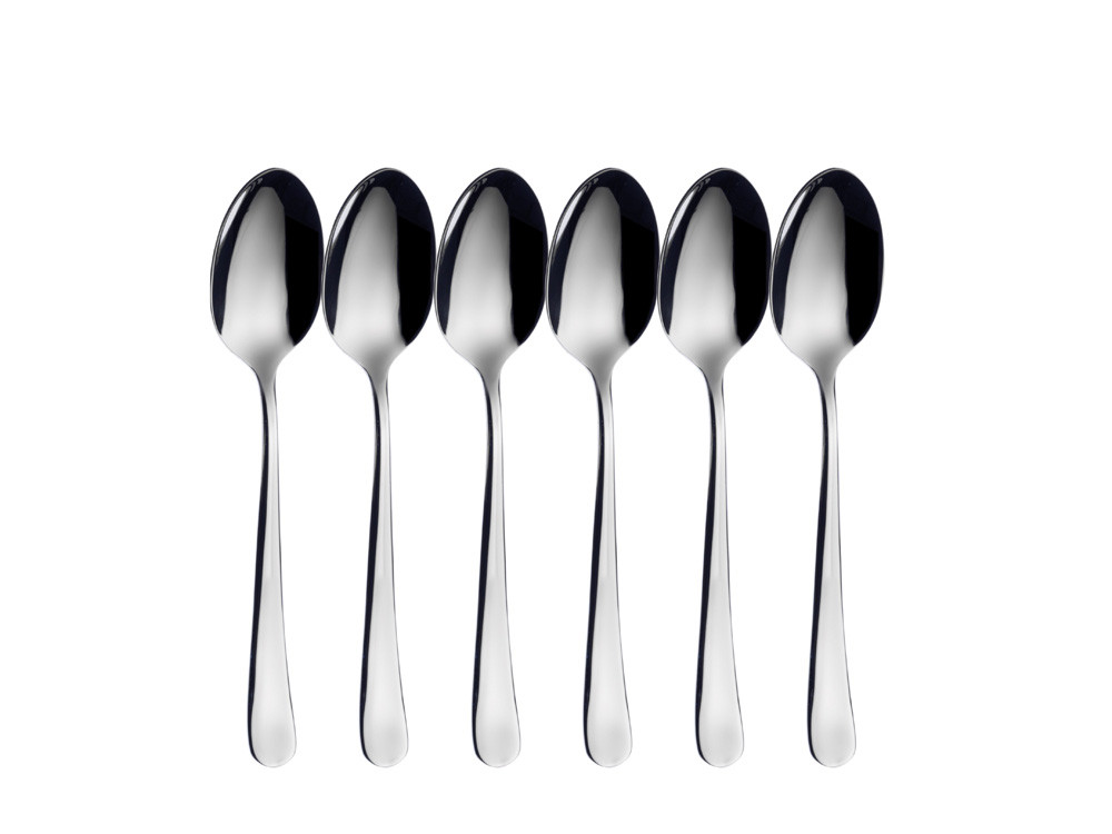 Komplet łyżeczek do kawy i herbaty x6 Bugatti Settimocielo Shining