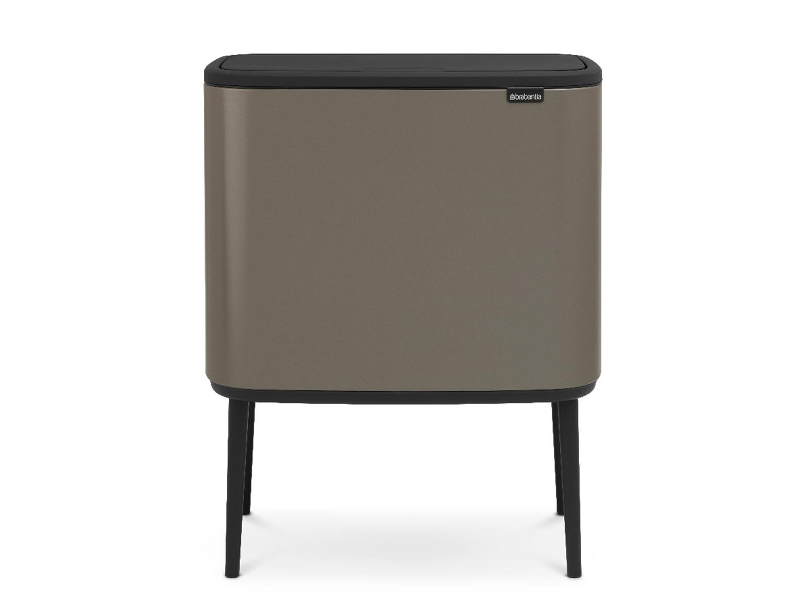 Kosz na śmieci Brabantia Bo Touch Platinum 33L (3x11L)