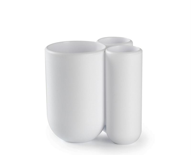 Stojak na szczoteczki Umbra Touch White