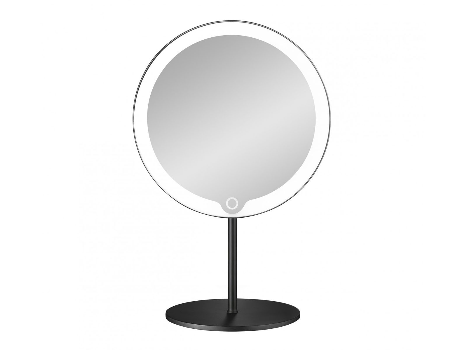 Lusterko kosmetyczne Blomus Modo LED 5x Black