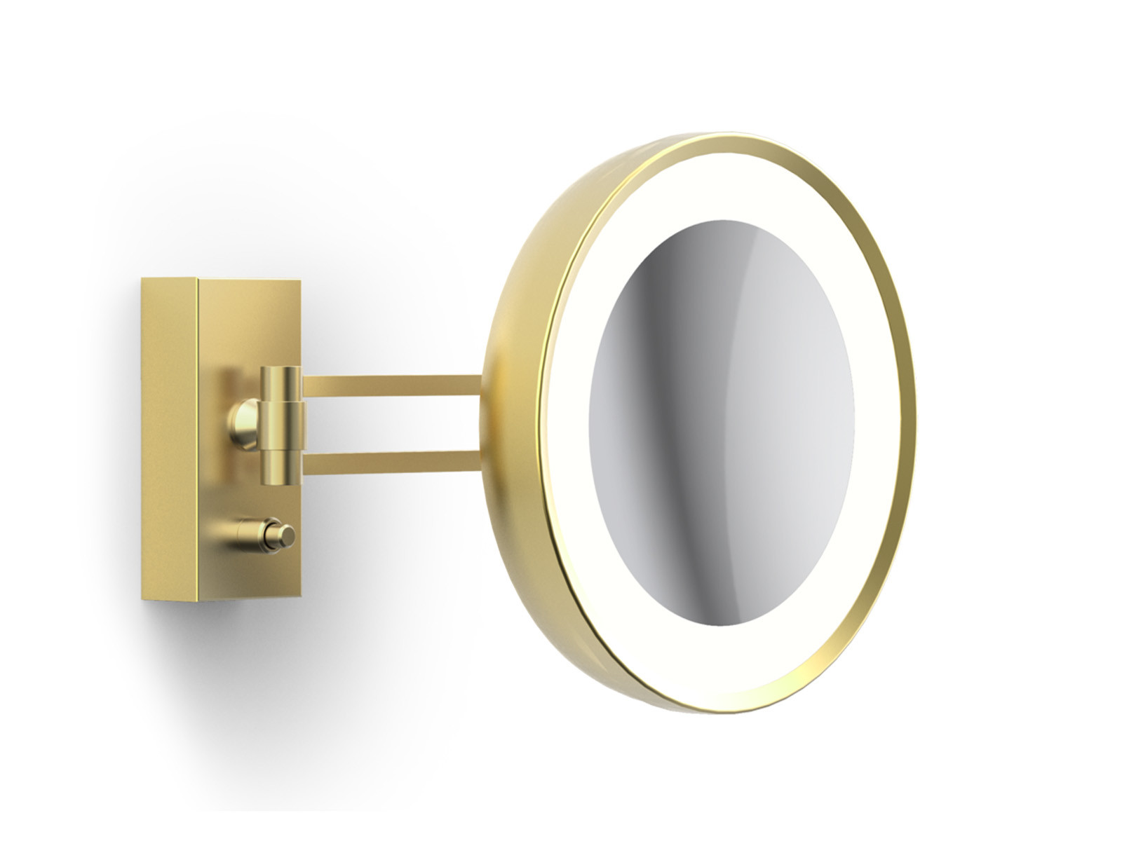 Lusterko kosmetyczne ścienne 3x-7x LED Decor Walther BS 36 Gold Matt