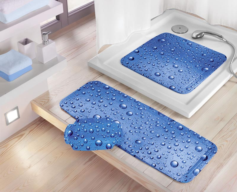 Mata Bubble Blue 55x55