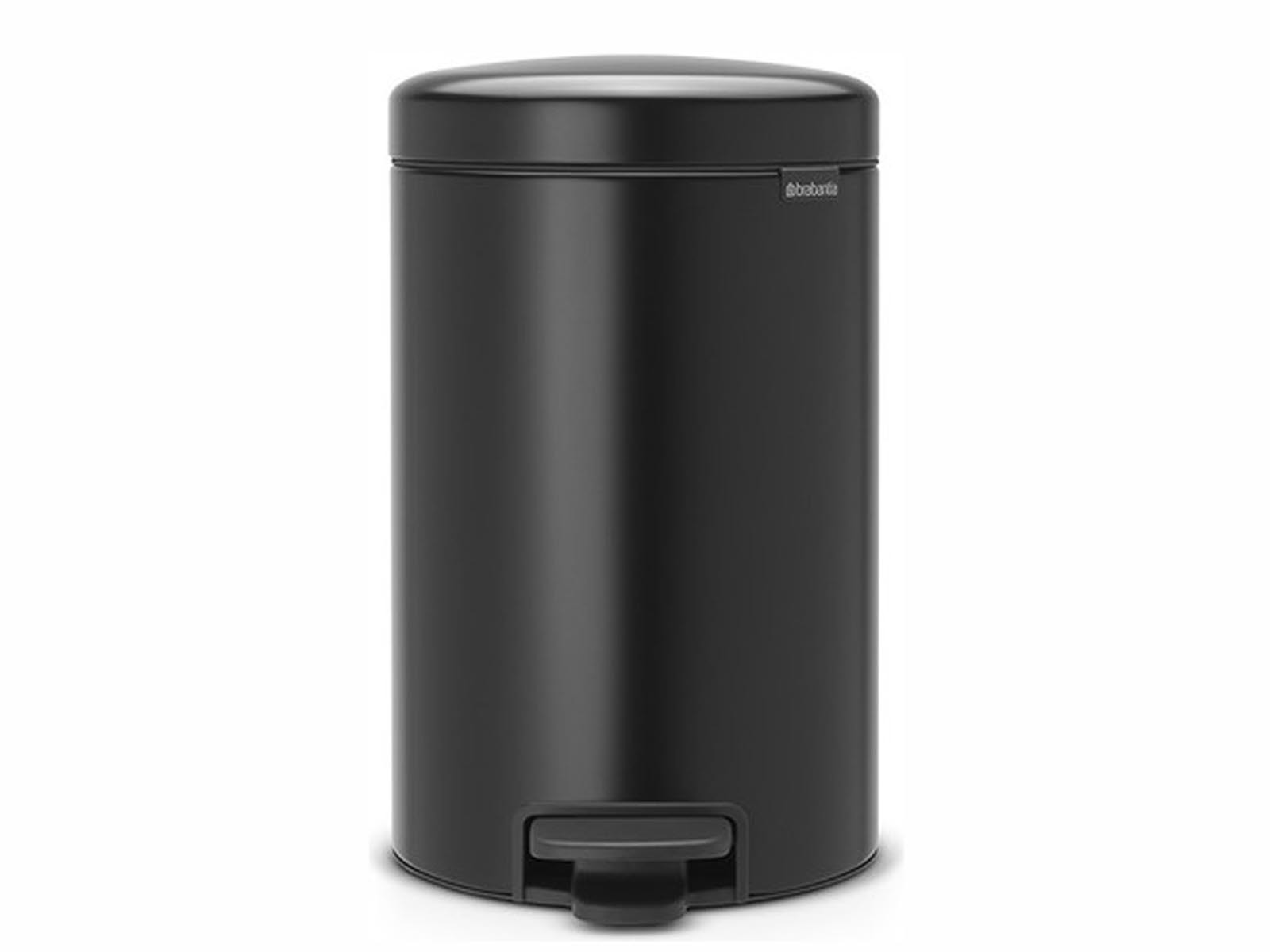 Kosz na śmieci Brabantia NewIcon Black Matt 20L