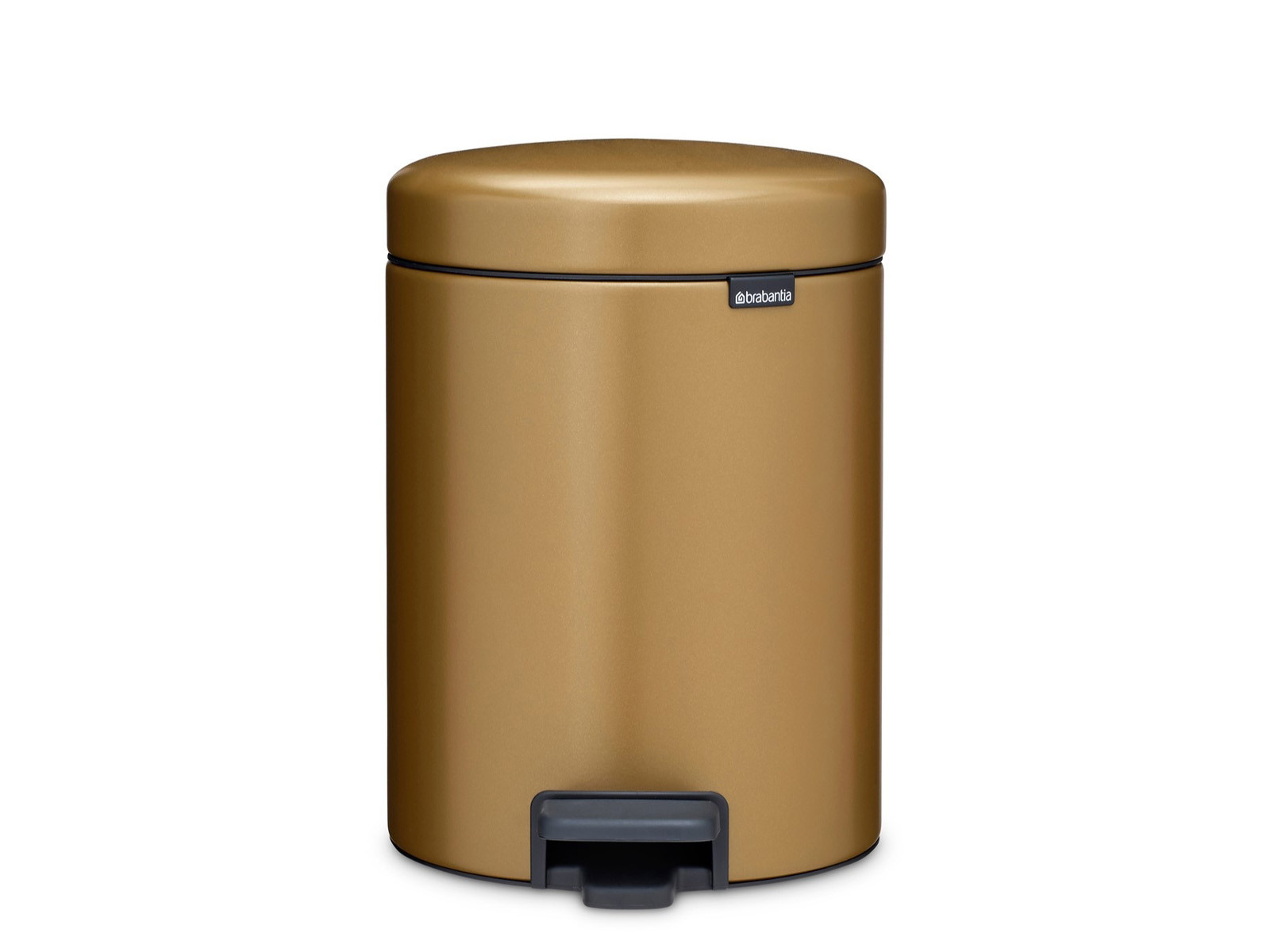 Kosz na śmieci Brabantia NewIcon Warm Brass 5L