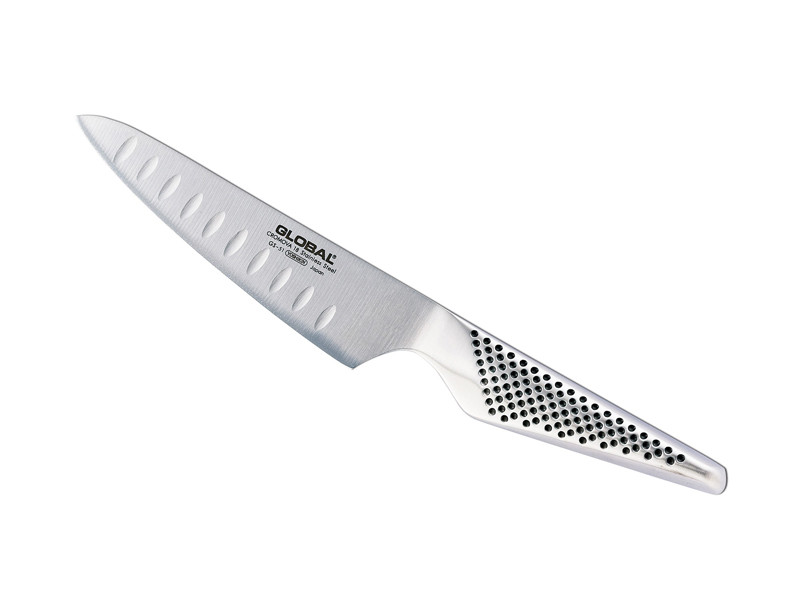 Nóż stalowy Global GS-Serie Professional Chef's 13cm ze żłobieniami