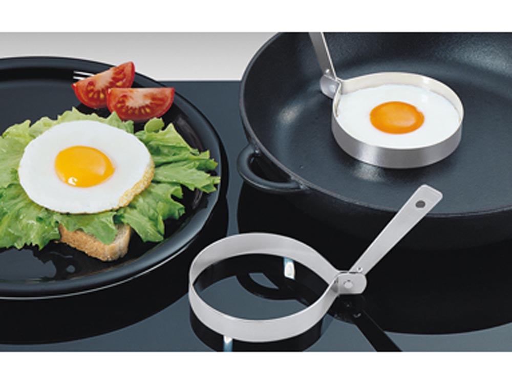 Obręcze do jajek sadzonych zestaw x2 Kuchenprofi Okrągłe