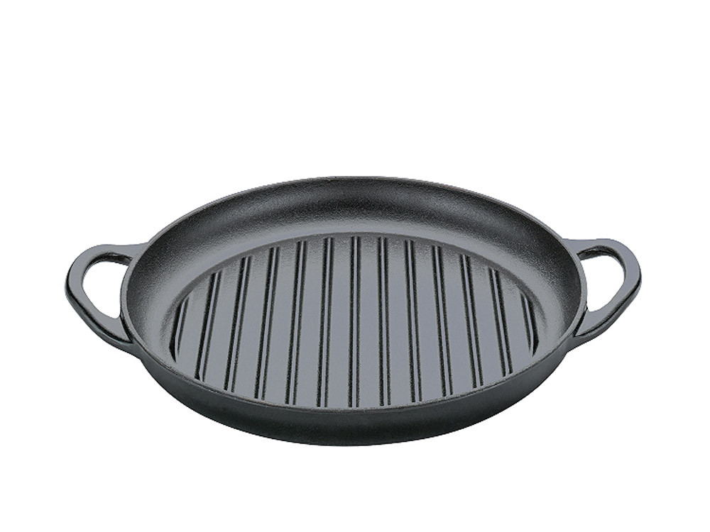 Patelnia grillowa żeliwna Kuchenprofi Provence do serwowania ⌀ 30