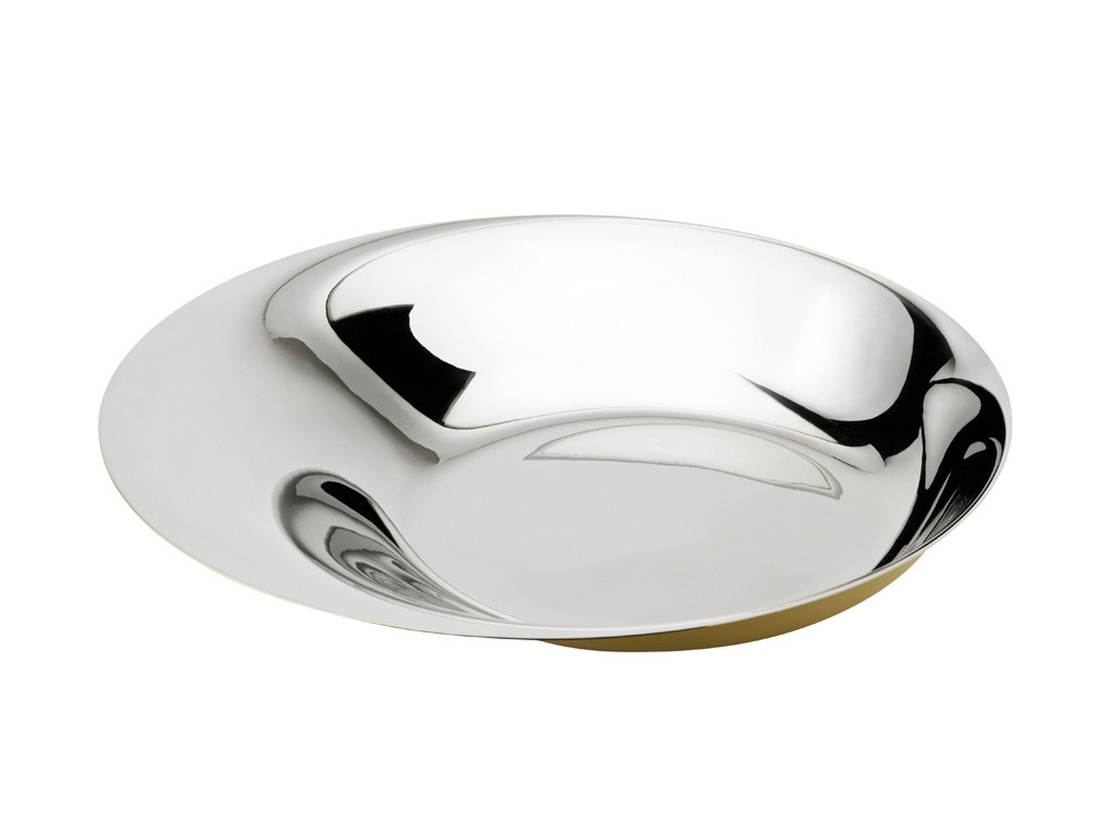 Patera/ misa do serwowania Stelton Foster Silver Gold