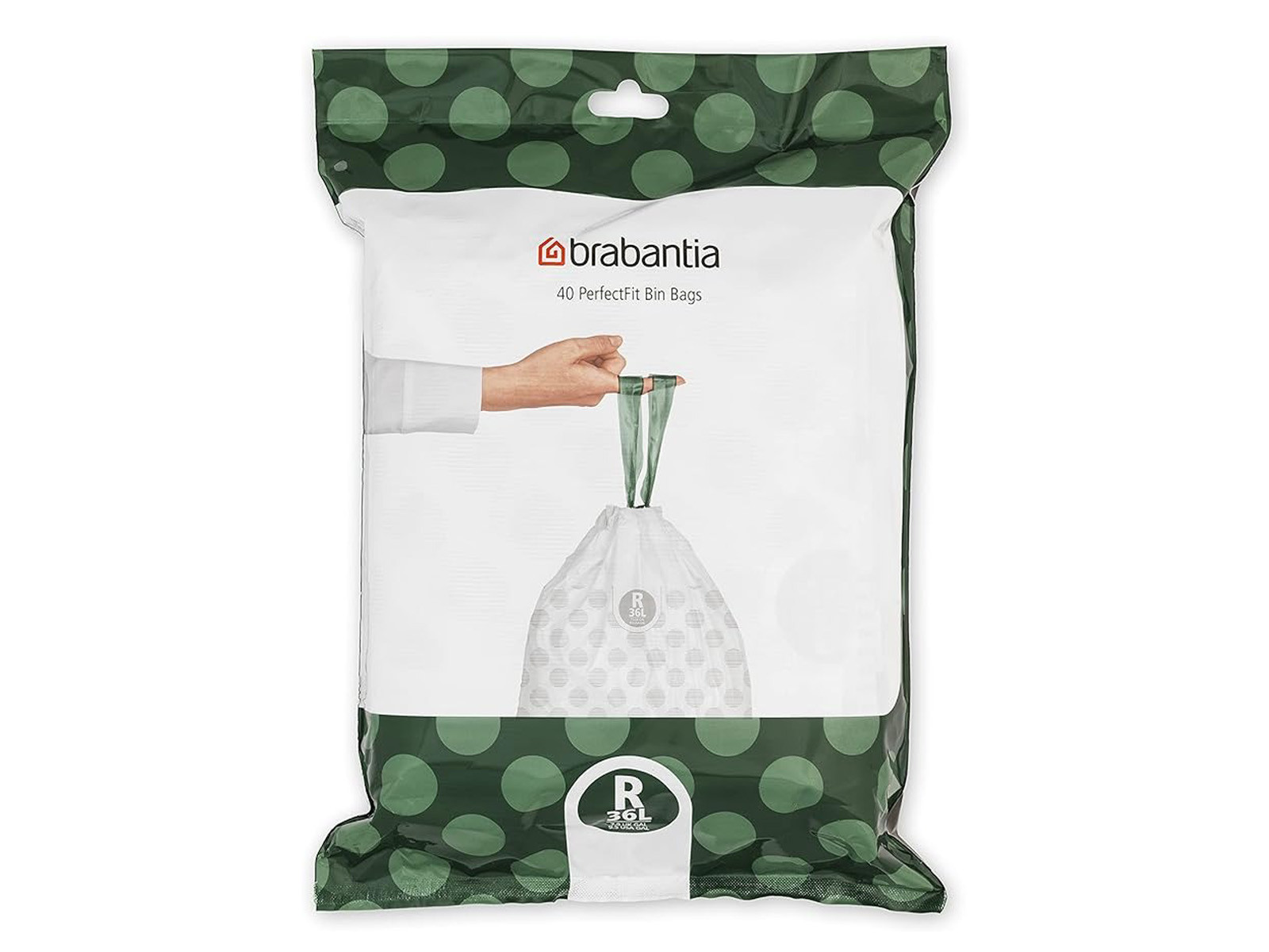 Worki na śmieci Brabantia PerfectFit Bags R 36L White 40szt