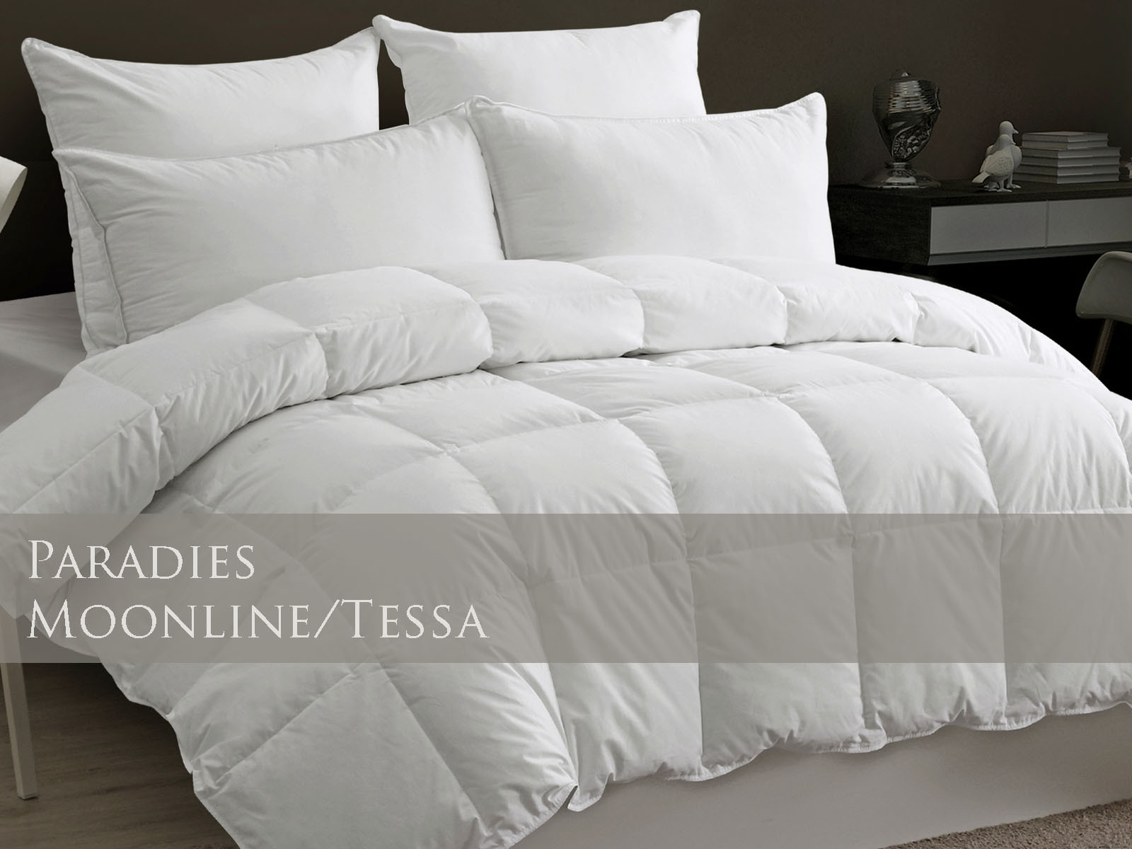 Poduszka puchowa Paradies Moonline/Tessa 50x70