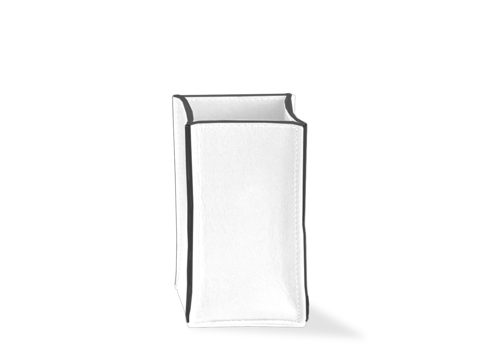 Pojemnik Decor Walther Nappa KOE Leather Snow White