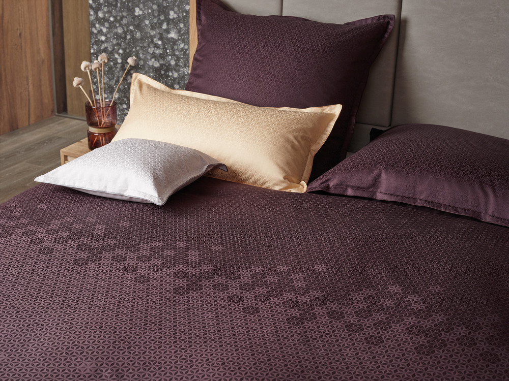 Pościel Curt Bauer CB 1882 Asanoha Taupe 200x200