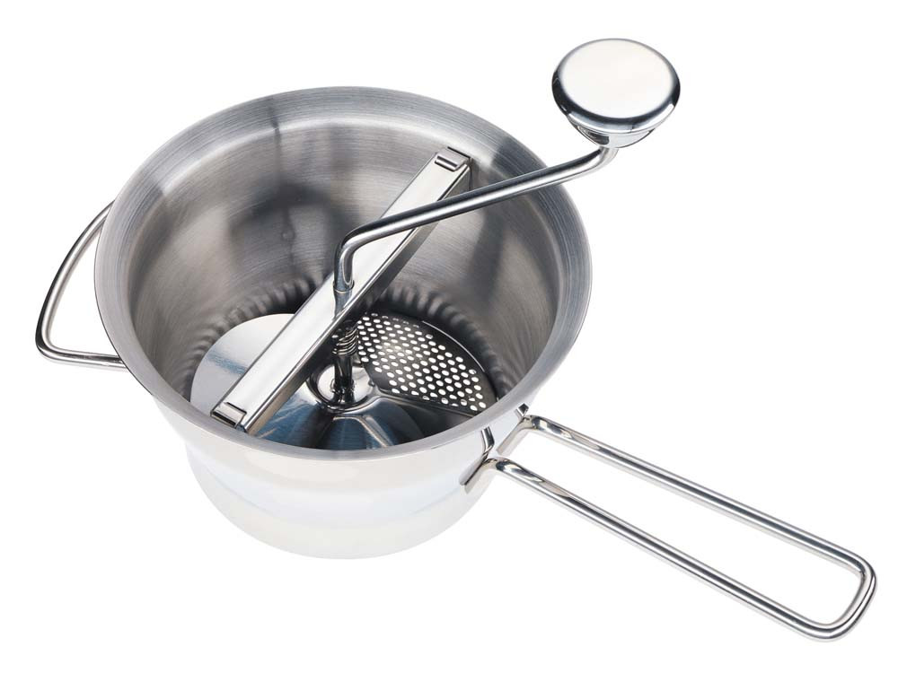 Przecierak do warzyw i owoców z 4 sitkami Kuchenprofi Profi