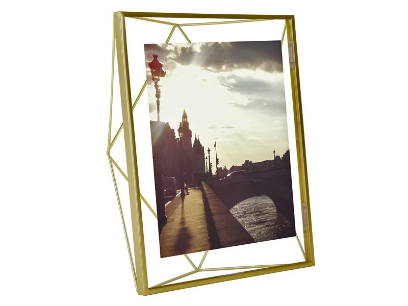 Ramka na zdjęcia Umbra Prisma Matte Brass XL