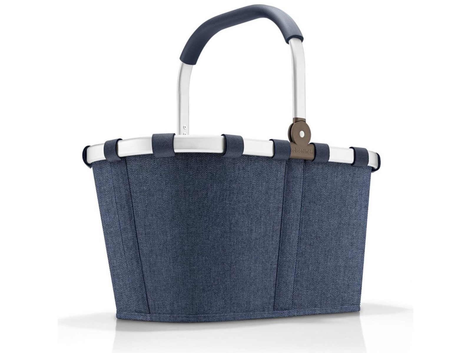 Koszyk na zakupy Reisenthel Carrybag Herringbone Dark Blue