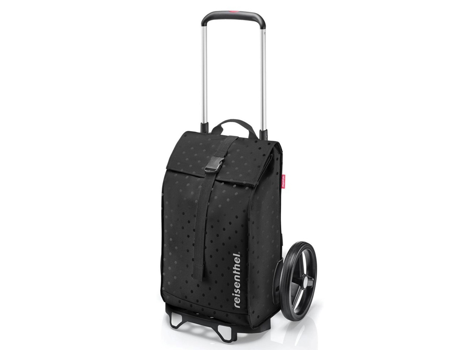 Wózek/torba na zakupy Reisenthel CityCruiser Glossy Dots Black