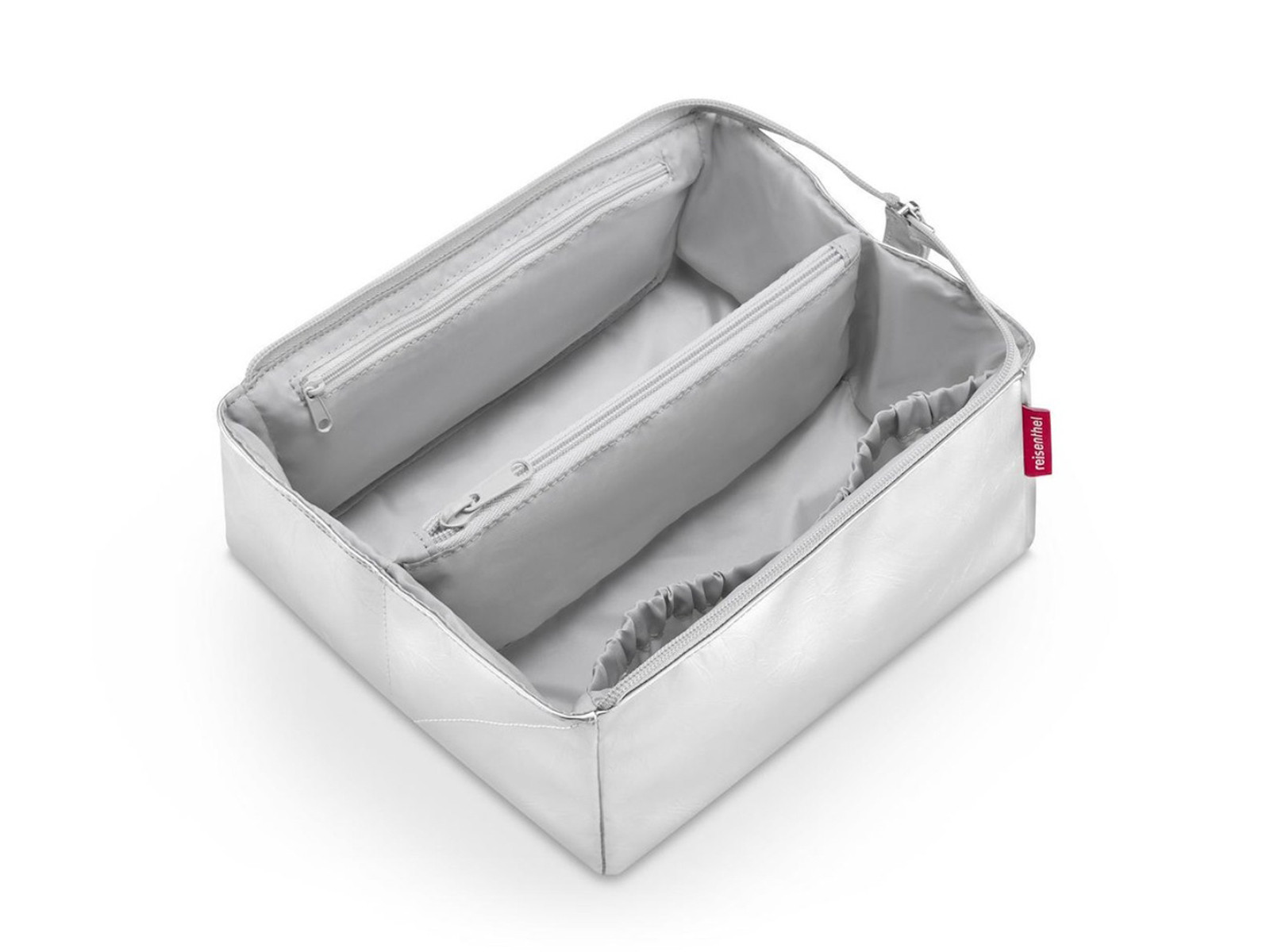 Kosmetyczka rozkładana Reisenthel Fold Case Silver Crackle
