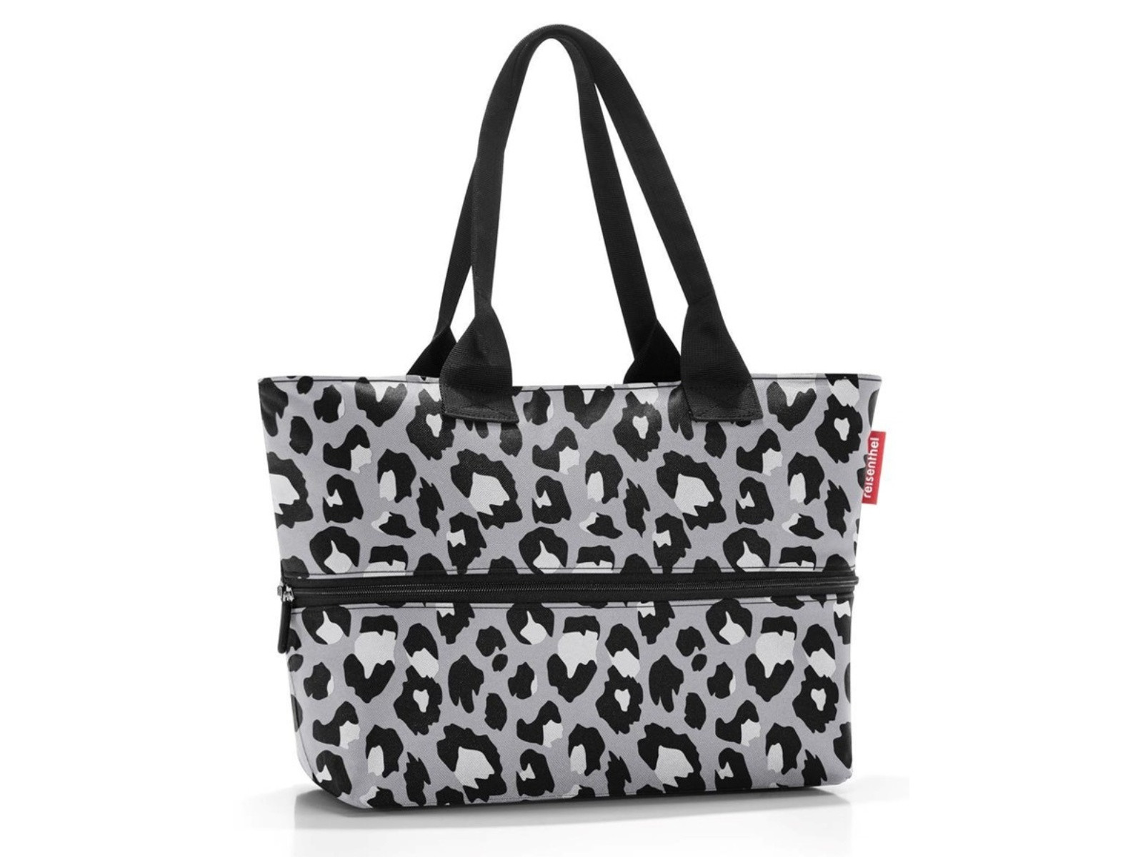 Torba na zakupy 2w1 Reisenthel ShopperE1 Leo Nero