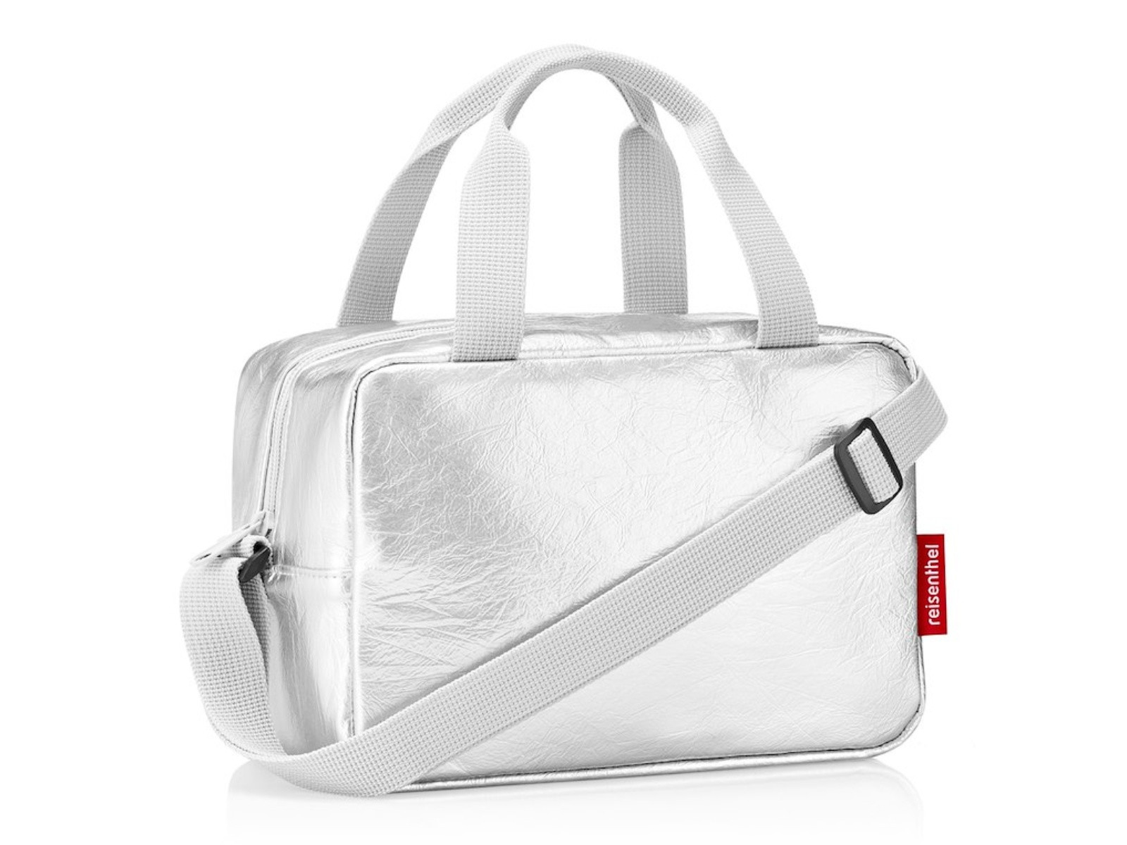 Torba termiczna crossbody Reisenthel Coolerbag TO-GO Silver Crackle