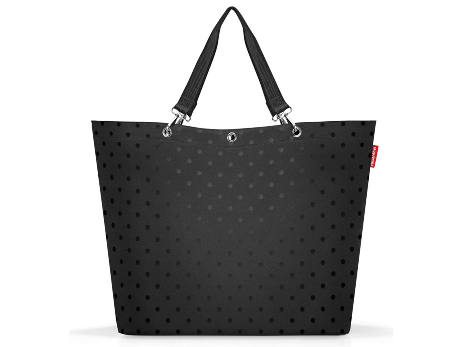 Torba na zakupy Reisenthel Shopper XL Glossy Dots Black Waterproof