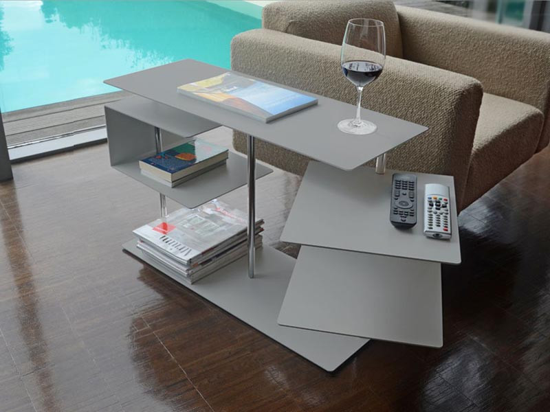 Stolik Radius X-centric 2 Silver