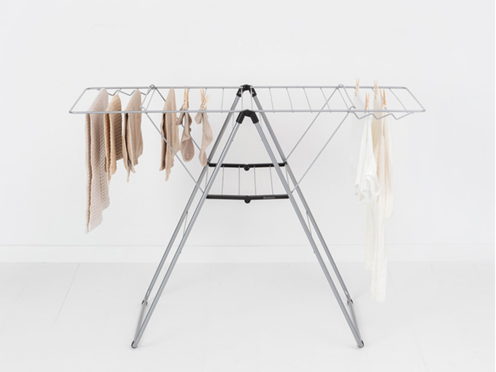 Suszarka stojąca Brabantia Hangon Grey Metallic L