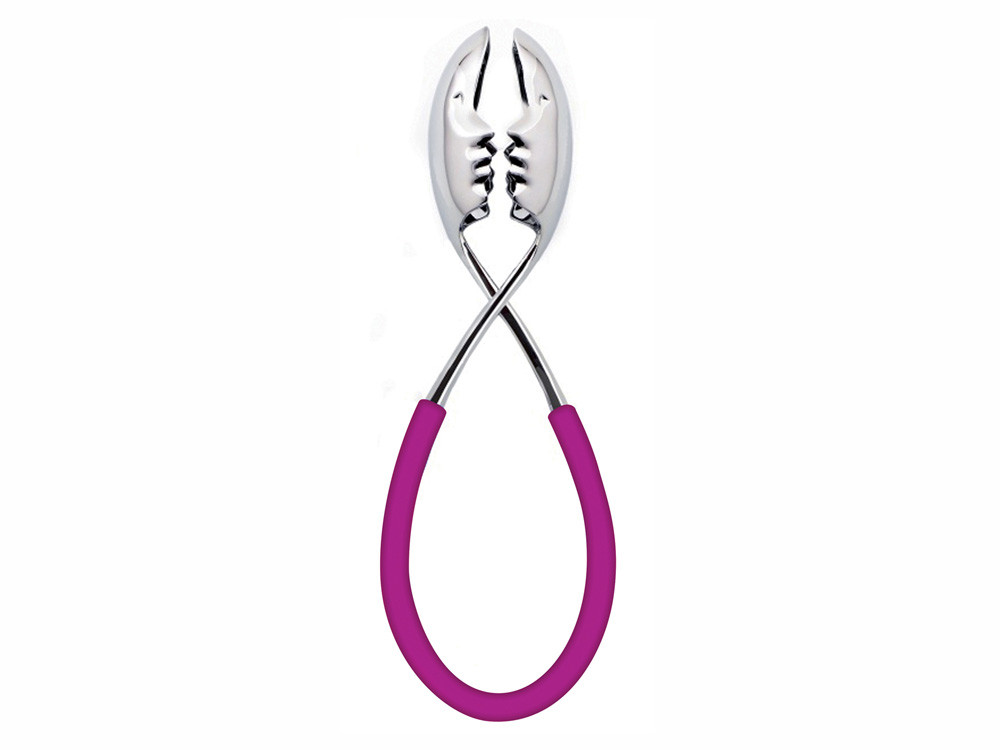 Szczypce do sałaty Bugatti Molla Kiss Fuchsia