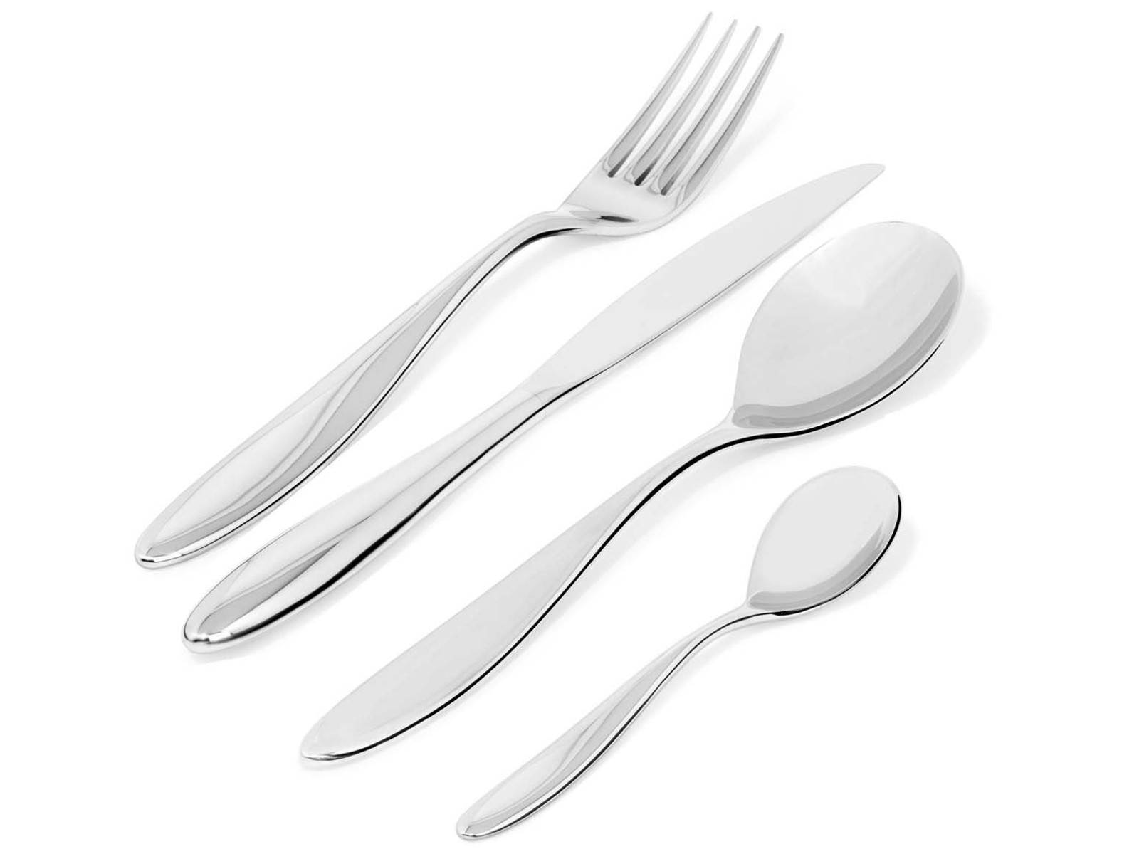 Sztućce stołowe Alessi Nuovo Milano x24 dla 6 osób