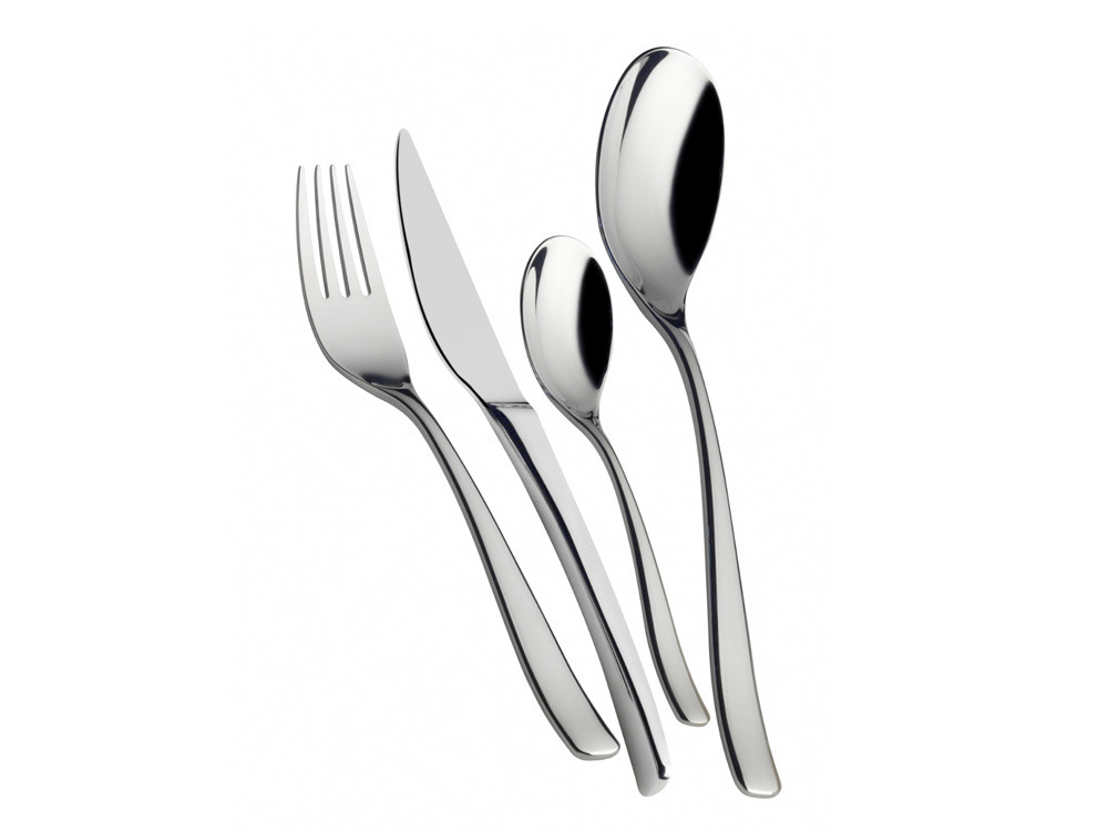 Sztućce stołowe Bugatti Amalfi Chrome x24 dla 6 osób