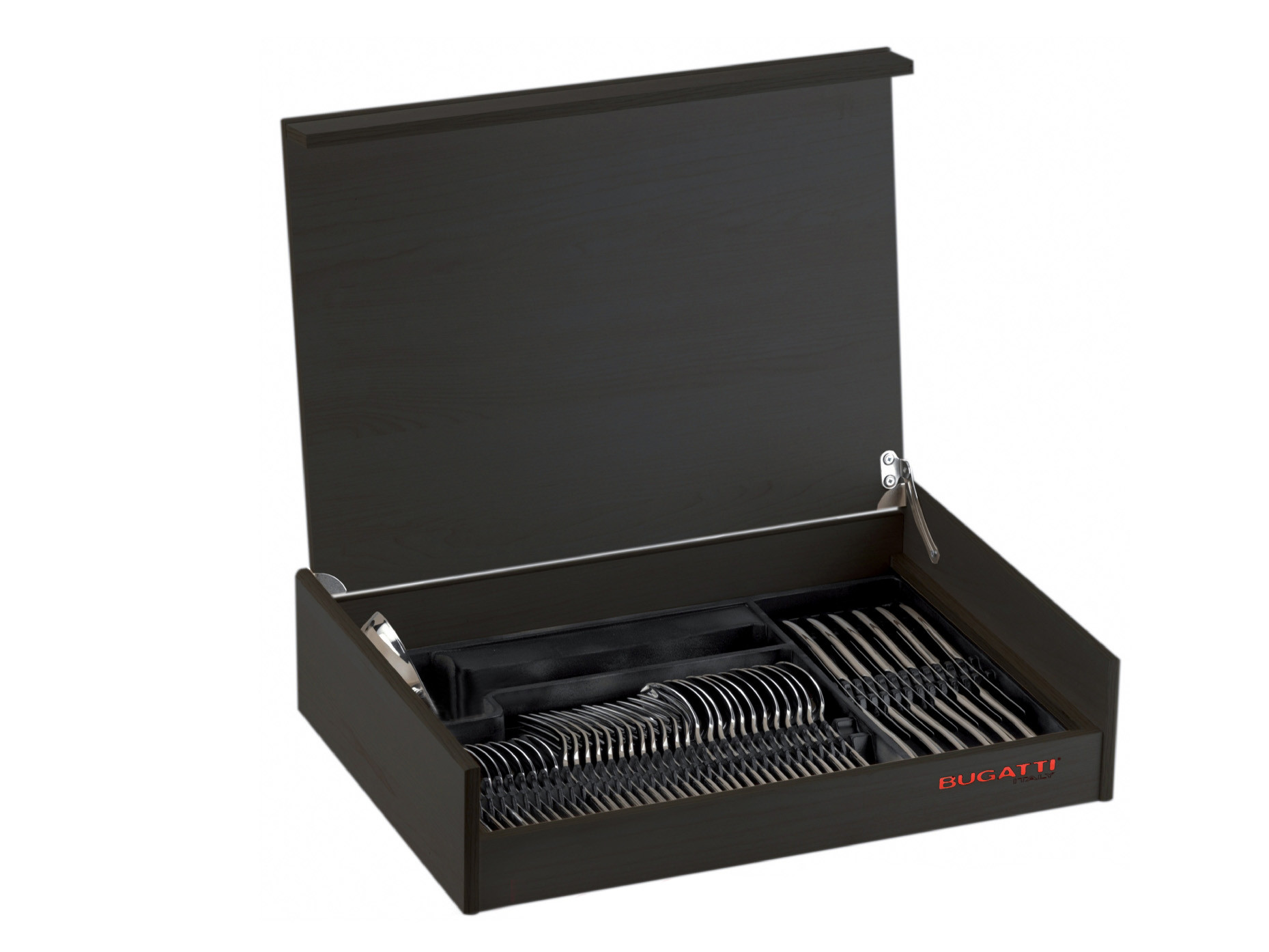 Sztućce stołowe x49 Bugatti Amalfi Chrome Zestaw dla 12 osób