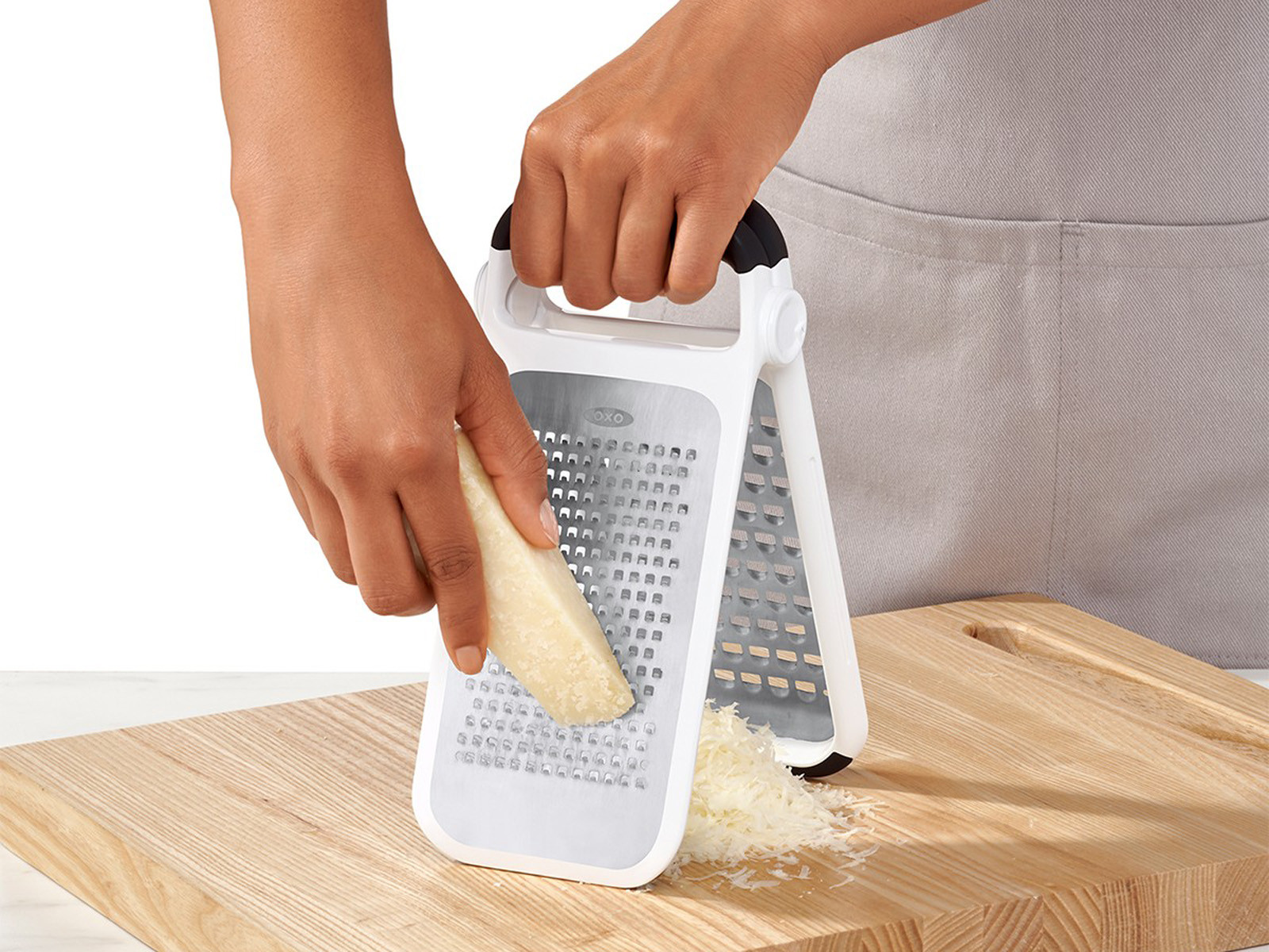 Tarka dwustronna składana OXO White