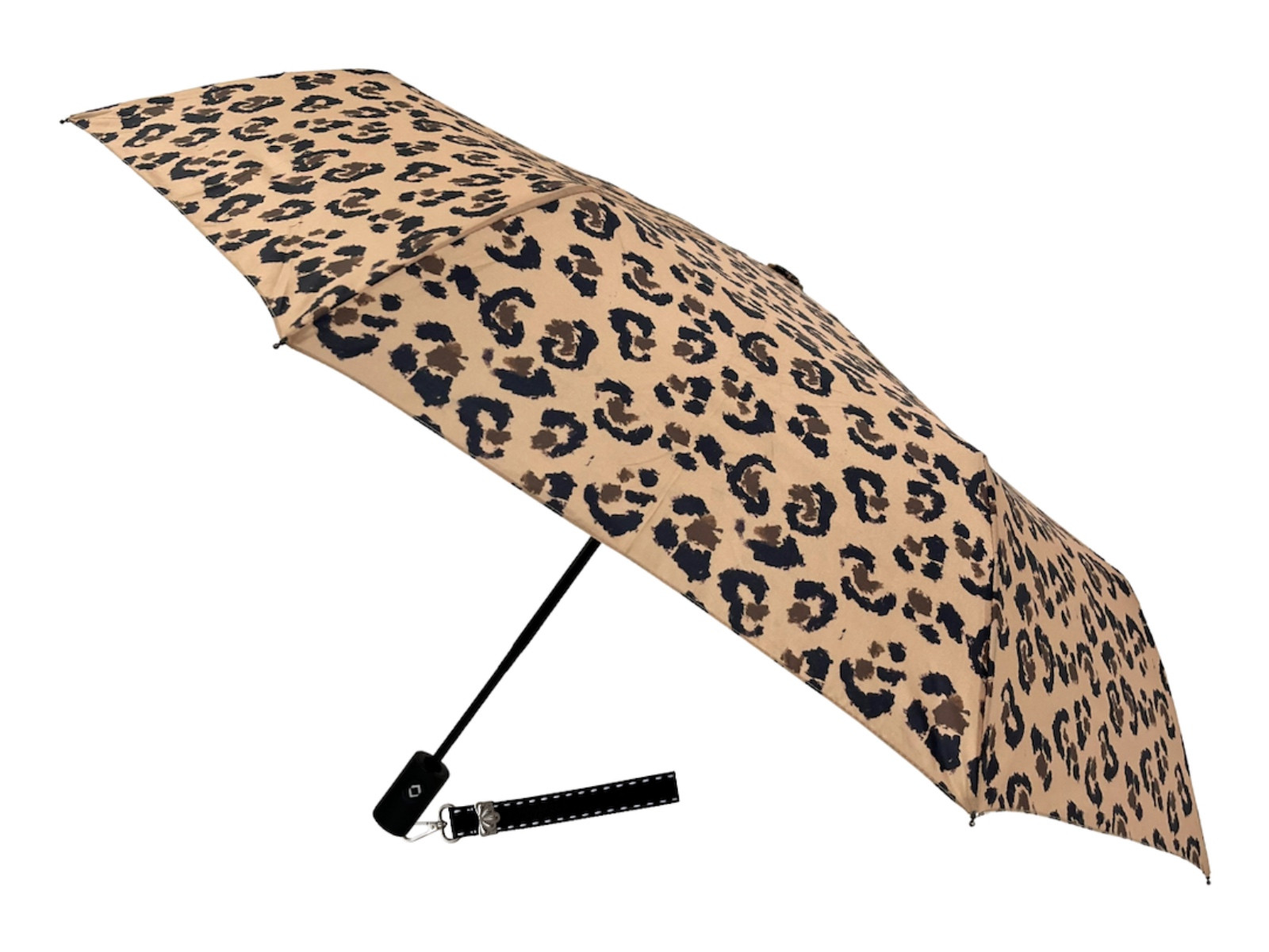 Parasol Smati Leopard Beige / automatyczny składany
