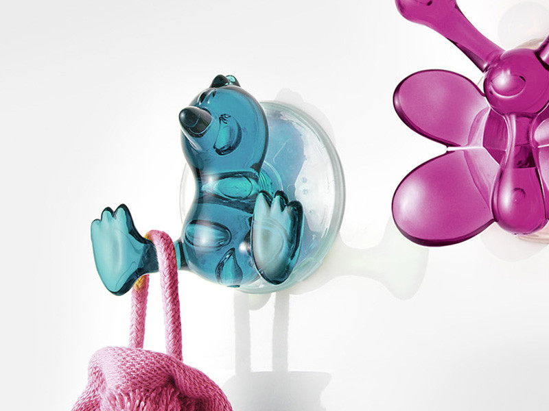 Wieszak łazienkowy Baby Bird Turkus